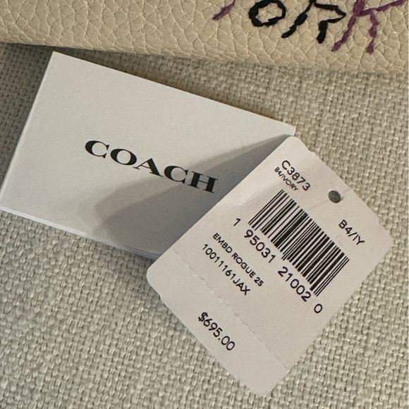 Coach Rogue 25 with Embroidery Limited Edition - Picture 4 of 12